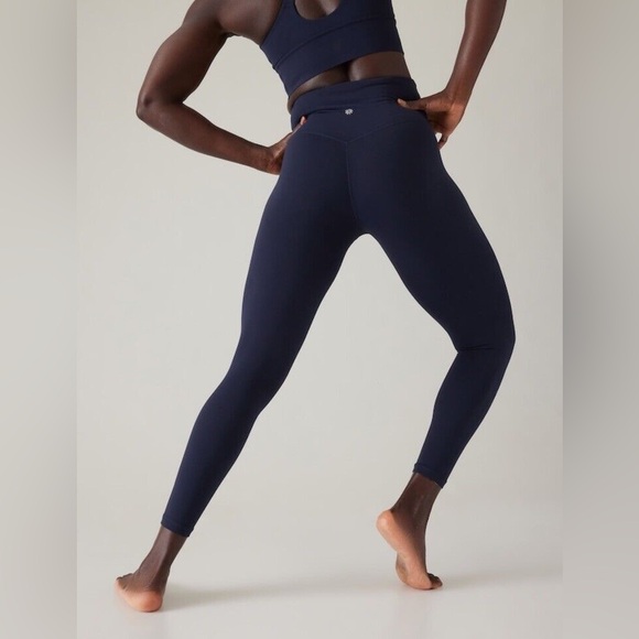 Athleta Ultra High Rise Elation Tight Leggings (Navy) - Picture 3 of 8